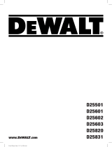 DeWalt D25820K Ohjekirja