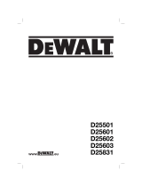DeWalt D25831K Ohjekirja