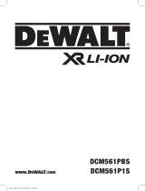 DeWalt DCM561P1 Ohjekirja