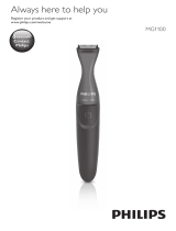 Philips MG1100/16 Tondeuse multi-styles Series 1000 Ohjekirja