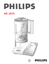Philips HR2875 Ohjekirja