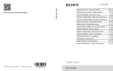 Sony DSC-RX10M3 Omistajan opas