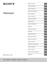 Sony BRAVIA KDL-55W805B Ohjekirja