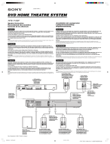 Sony HTD-710SF Asennusohje