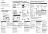 Sony STR-DN610 Quick Start Guide and Installation