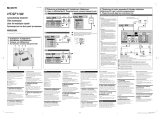 Sony HT-SF1100 Asennusohje