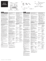 Sony SS-SFCR505H Omistajan opas
