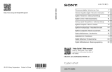 Sony DSC-RX100M5 Omistajan opas