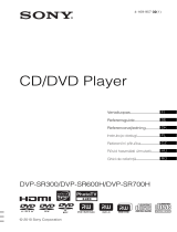 Sony DVP-SR700H Omistajan opas