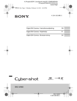 Sony DSC-W560 Omistajan opas