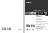 Sony KDL-32T30XX Omistajan opas