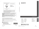 Sony KDL-46WE5 Omistajan opas