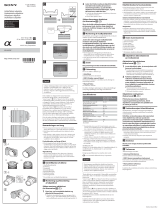 Sony SEL2470Z Omistajan opas