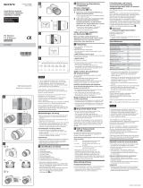 Sony SEL50M28 Omistajan opas