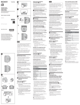 Sony SAL50F14Z Omistajan opas