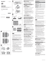 Sony ILCA-77M2Q Omistajan opas