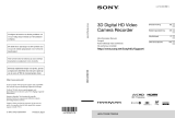 Sony HDR-TD20VE Omistajan opas