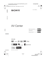 Sony XAV-60 Omistajan opas