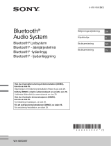 Sony WX-XB100BT Omistajan opas