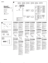 Sony MEX-BT2500 Omistajan opas