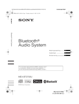 Sony MEX-BT3700U Omistajan opas