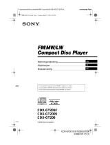Sony CDX-GT200 Omistajan opas