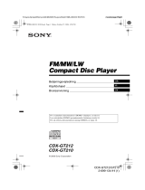 Sony CDX-GT210 Omistajan opas