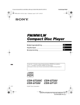 Sony CDX-GT222 Omistajan opas