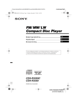 Sony CDX-R3350 Omistajan opas