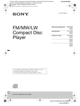 Sony CDX-GT270MP Omistajan opas