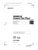 Sony CDX-R35MR Omistajan opas