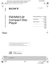 Sony CDX-GS500R Omistajan opas