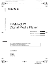 Sony DSX-S100 Omistajan opas