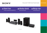 Sony BDV-N5200W Omistajan opas
