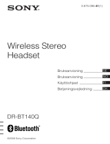 Sony DR-BT140Q Omistajan opas