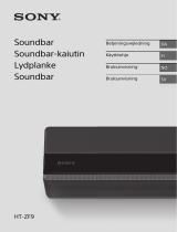 Sony HT-ZF9 Omistajan opas