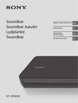 Sony HT-XF9000 Omistajan opas
