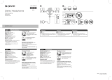 Sony MDR-EX15LP Omistajan opas