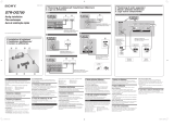 Sony STR-DG700 Asennusohje