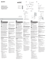 Sony SS-CS310CR Omistajan opas