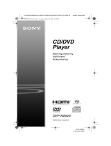 Sony DVP-NS92V Omistajan opas