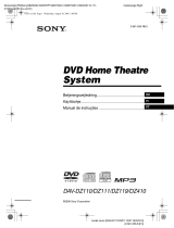 Sony DAV-DZ110 Käyttö ohjeet