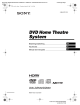 Sony DAV-DZ530 Käyttö ohjeet