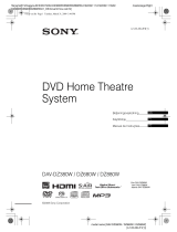 Sony DAV-DZ880W Käyttö ohjeet