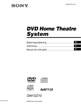 Sony DAV-DZ10 Käyttö ohjeet