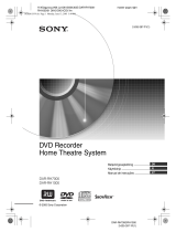 Sony DAR-RH7000 Käyttö ohjeet