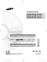 Samsung DVD-R129 Omistajan opas