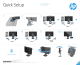 HP EliteDisplay E230t 23-inch Touch Monitor Käyttöohjeet