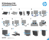 HP EliteDisplay E190i 18.9-inch LED Backlit IPS Monitor Asennusohje