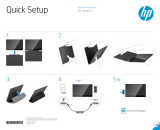 HP EliteDisplay S14 14-inch Portable Display Käyttöohjeet